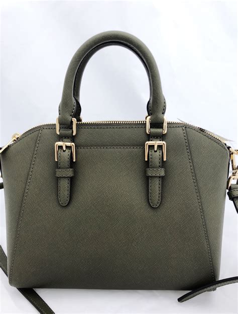 Michael Kors olive green handbags